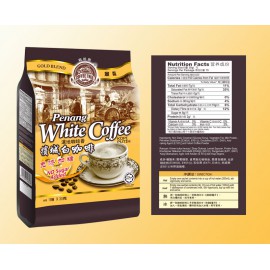 Coffee Tree Gold Blend Penang White Coffee Sugar Free 15'x 30G 