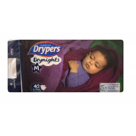 Drypers Drynights Size M (6-11KG) 40PCS 