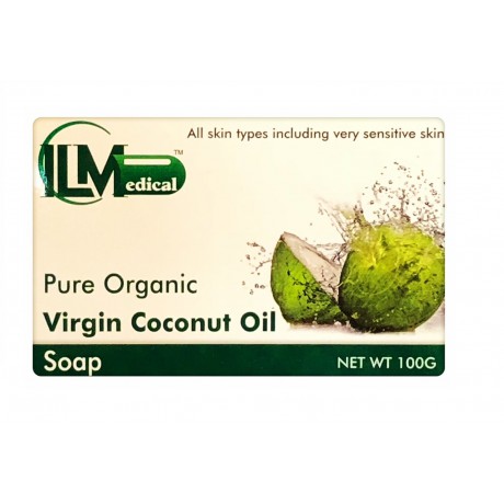 Pure Organic Virgin Coconut Oil Soap 100G
